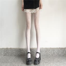 image-Black Starry Sky Stockings Female Star Moon Fishnet Stockings