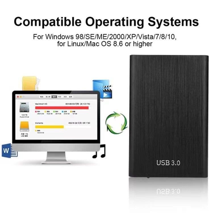 image-Mobile Hard Disk High-speed USB30 External Solid State Disk