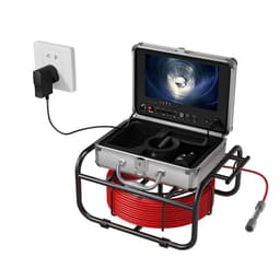 image-Stainless Steel Probe Underwater Pipe Endoscope Plug Detector