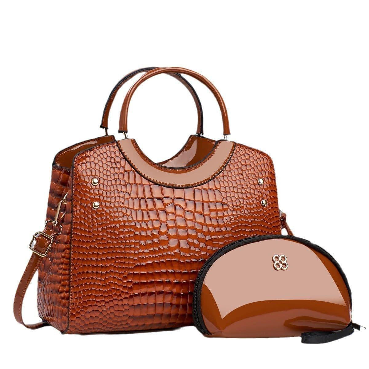 image-Trendy Child And Mother Women's Cross-body Bag Texture Shoulder Bag For Middle-aged People