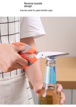 image-Kitchen Multi-function Bottle Opener Kitchen Auxiliary Scissors