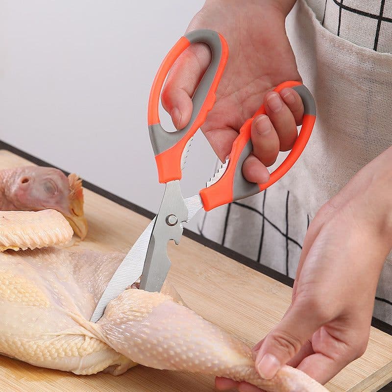 image-Kitchen Multi-function Bottle Opener Kitchen Auxiliary Scissors