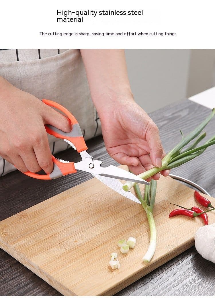 image-Kitchen Multi-function Bottle Opener Kitchen Auxiliary Scissors