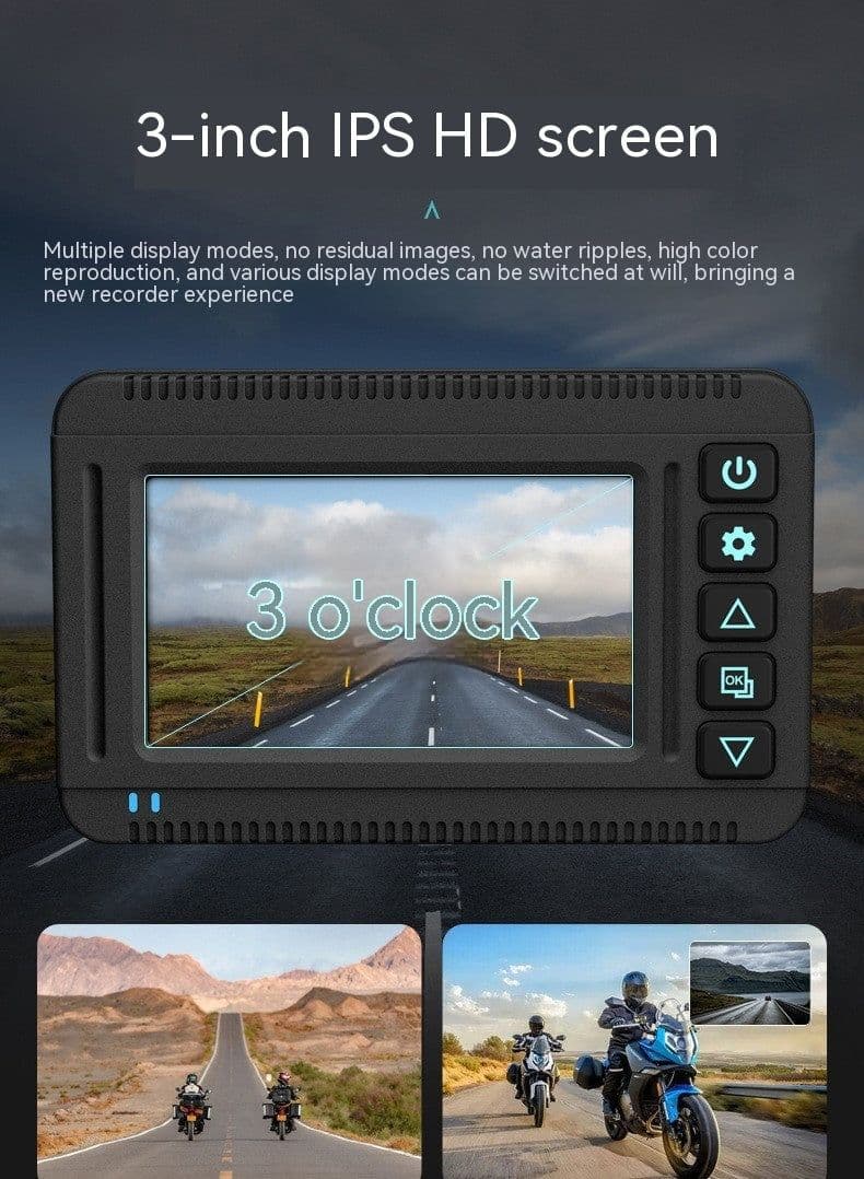 image-GPS Trajectory Of High-definition Motorcycle Waterproof Recorder