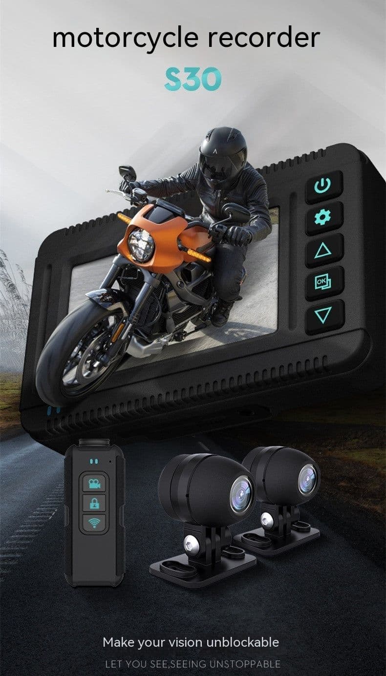 image-GPS Trajectory Of High-definition Motorcycle Waterproof Recorder