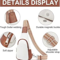 image-Women's Fashion European And American Style Color Matching Crossbody Bag