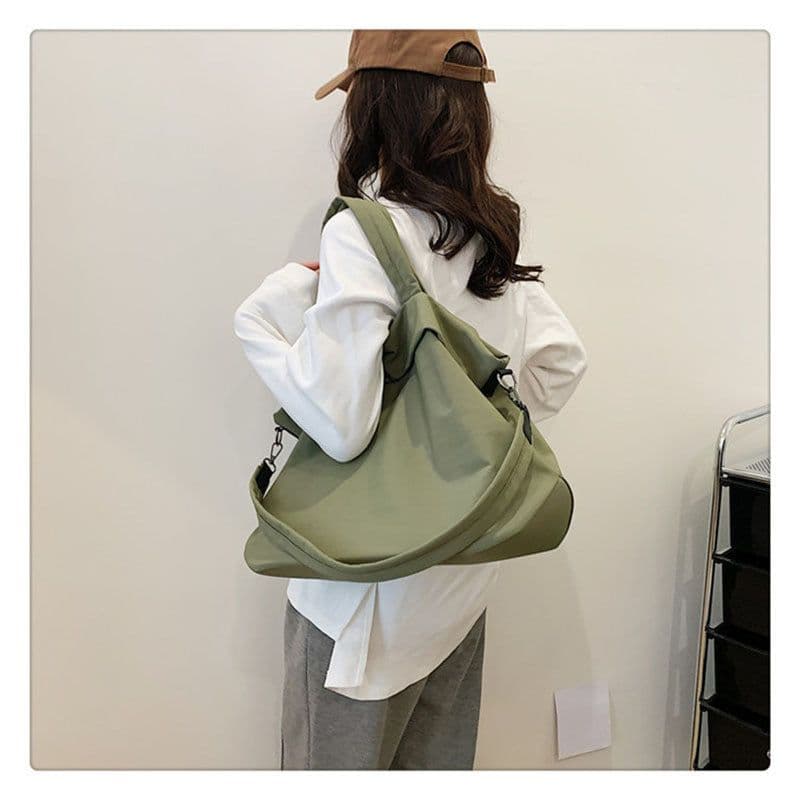 image-All-matching Fashion Special-interest Casual Large Capacity Student Class Work Commuter Messenger Bag