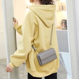 image-Anti-Theft Credit Card Touch Screen Phone Bag All-match Crossbody Wallet