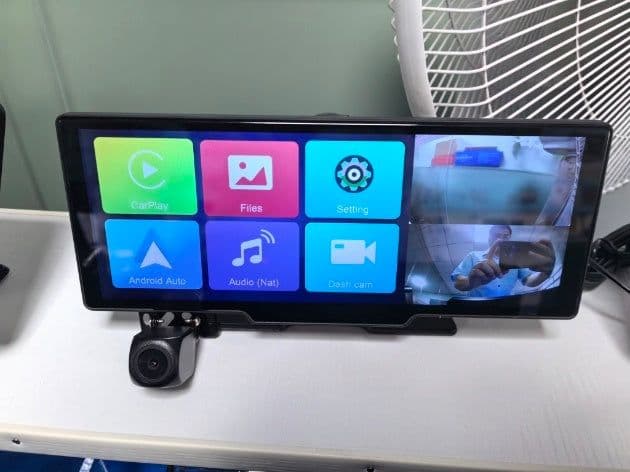image-1026-inch Full Touch Screen All-in-one Car Navigation Device Front And Rear Dual Recording HD Recording P Split Screen Display