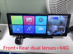 image-1026-inch Full Touch Screen All-in-one Car Navigation Device Front And Rear Dual Recording HD Recording P Split Screen Display