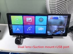 image-1026-inch Full Touch Screen All-in-one Car Navigation Device Front And Rear Dual Recording HD Recording P Split Screen Display