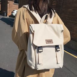 image-Canvas Schoolbag Girls College Students Junior High School
