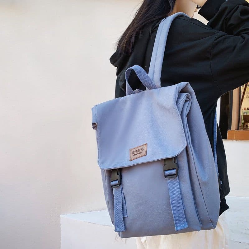 image-Canvas Schoolbag Girls College Students Junior High School