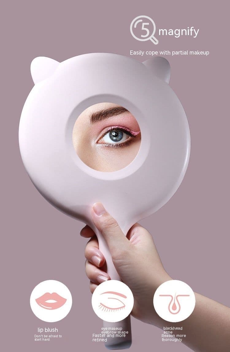 image-USB Charging Portable Led Make-up Mirror With Light