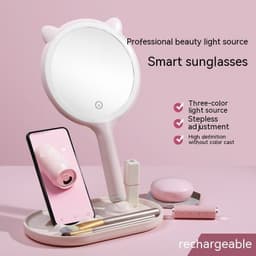 image-USB Charging Portable Led Make-up Mirror With Light