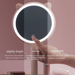 image-USB Charging Portable Led Make-up Mirror With Light