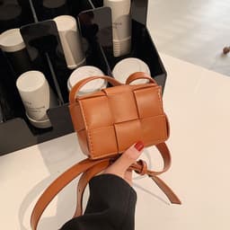 image-Woven Children's Bags Korean Fashion