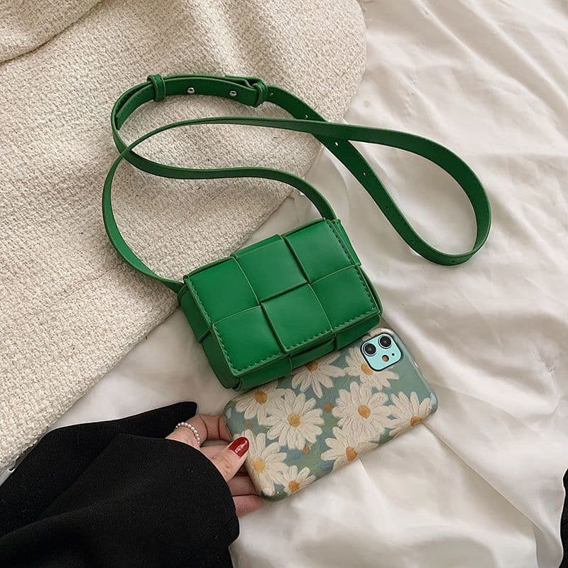 image-Woven Children's Bags Korean Fashion