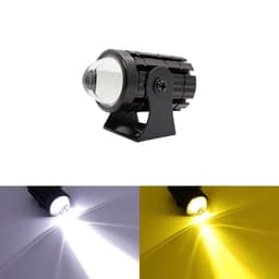 image-Two-color Lens External Electric Car Motorcycle Lock And Load Spray Headlight
