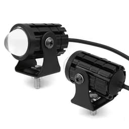 image-Two-color Lens External Electric Car Motorcycle Lock And Load Spray Headlight