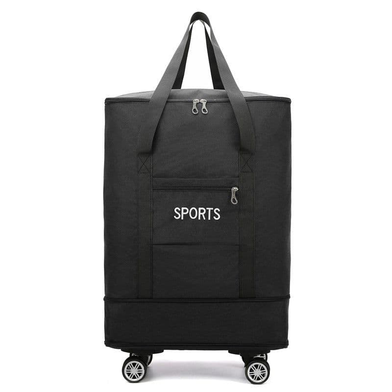 image-Removable Universal Wheel Large Capacity Expansion Storage Bag