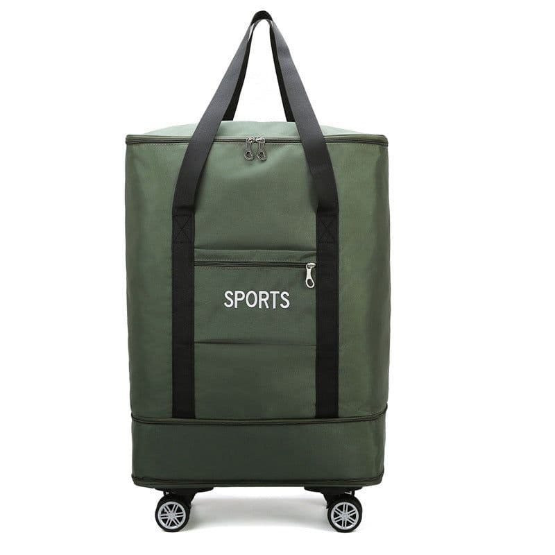 image-Removable Universal Wheel Large Capacity Expansion Storage Bag