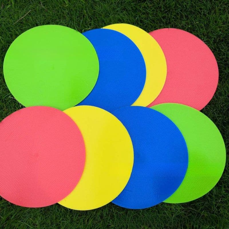 image-Football Landmark Pad Flat Sign Disc Game Target Soft