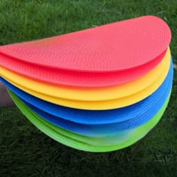 image-Football Landmark Pad Flat Sign Disc Game Target Soft