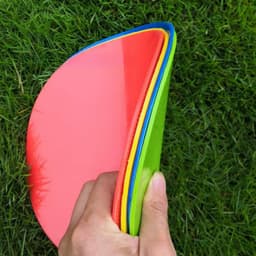 image-Football Landmark Pad Flat Sign Disc Game Target Soft