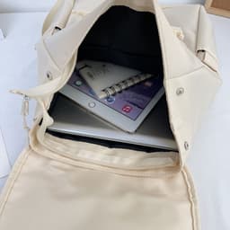 image-Women's Fashion Simple Large Capacity Schoolbag