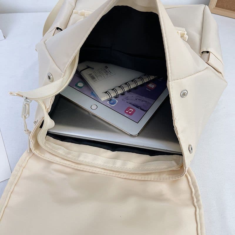 image-Women's Fashion Simple Large Capacity Schoolbag