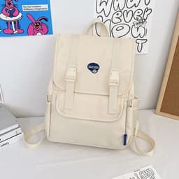image-Women's Fashion Simple Large Capacity Schoolbag