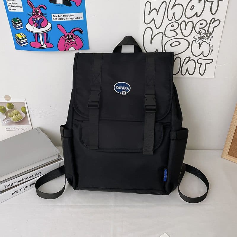 image-Women's Fashion Simple Large Capacity Schoolbag