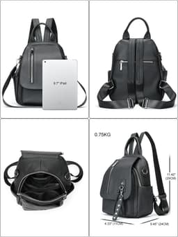image-Women's Summer Leisure All-matching Bag Girls' Shoulder Large Backpack