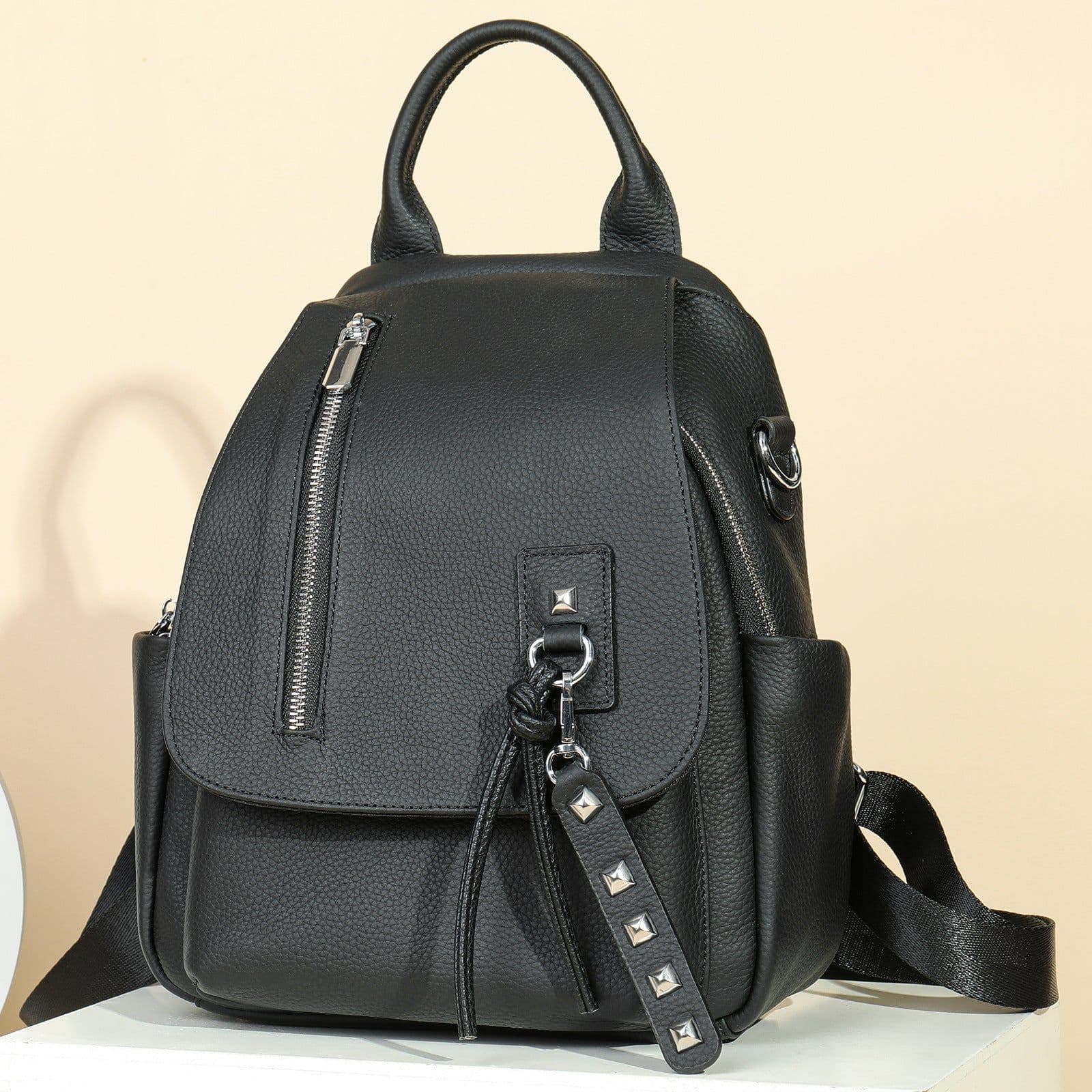 image-Women's Summer Leisure All-matching Bag Girls' Shoulder Large Backpack