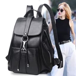 image-Backpack Korean Casual Fashion Women's All-match