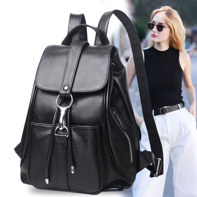 image-Backpack Korean Casual Fashion Women's All-match