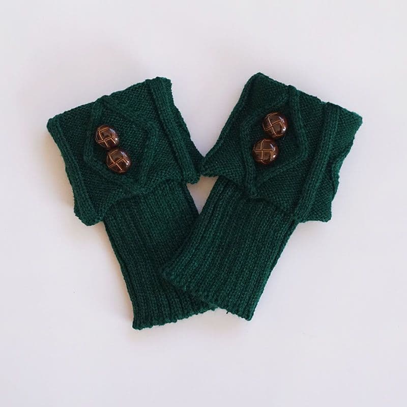image-Fashion Button Warm Foot Sock