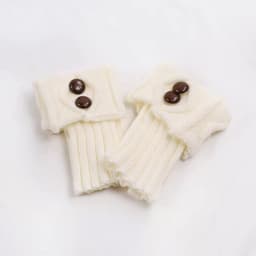 image-Fashion Button Warm Foot Sock
