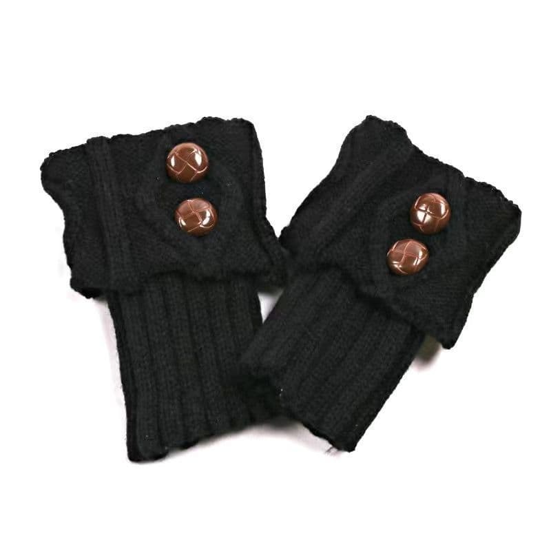 image-Fashion Button Warm Foot Sock
