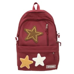 image-Women's Fashionable All-match Nylon Star Backpack