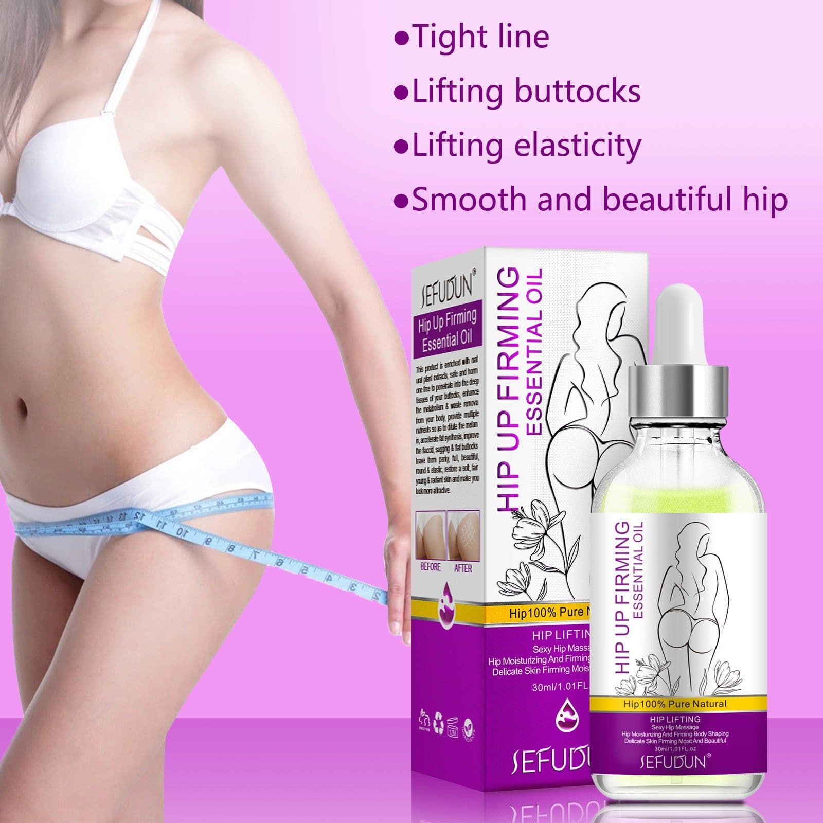 image-Hip Lifting Essential Hip Plump Lifting Moisturizing Oil