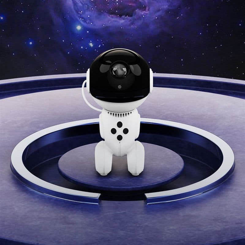 image-Robot Star Light Projection Lamp Starry Sky Mini Projector