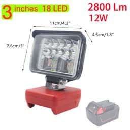 image-Outdoor Camping Engineering Lighting Shot Suitable For Milwaukee Mivoch Lithium Battery