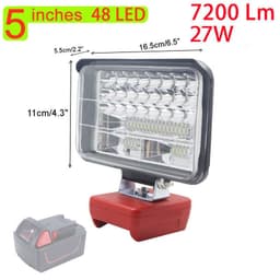 image-Outdoor Camping Engineering Lighting Shot Suitable For Milwaukee Mivoch Lithium Battery