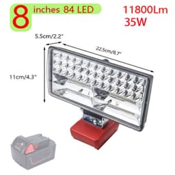 image-Outdoor Camping Engineering Lighting Shot Suitable For Milwaukee Mivoch Lithium Battery