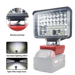 image-Outdoor Camping Engineering Lighting Shot Suitable For Milwaukee Mivoch Lithium Battery