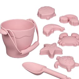 image-Silicone Beach Bucket Children's Early Education Educational Toys