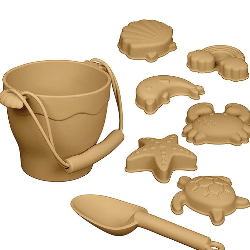 image-Silicone Beach Bucket Children's Early Education Educational Toys
