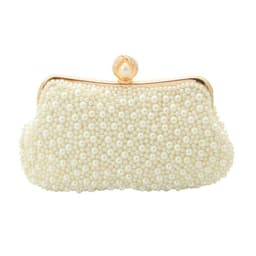 image-Women's Fashion Pearl Pearl Embroidery Dinner Bag